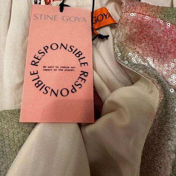 NWT STINE GOYA Sequined Drisha Top-W13 - Picture 5 of 5